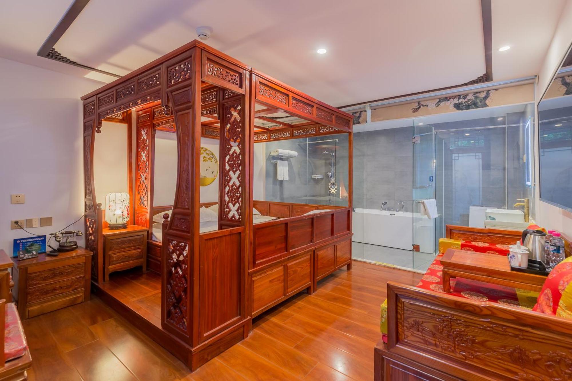 Qinfu Hotel Beijing Nanluogu Lane Houhai Dış mekan fotoğraf