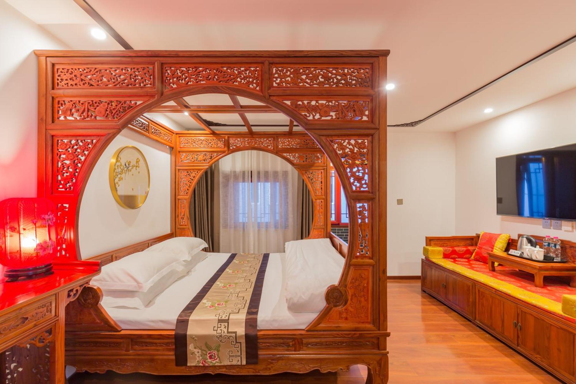Qinfu Hotel Beijing Nanluogu Lane Houhai Dış mekan fotoğraf