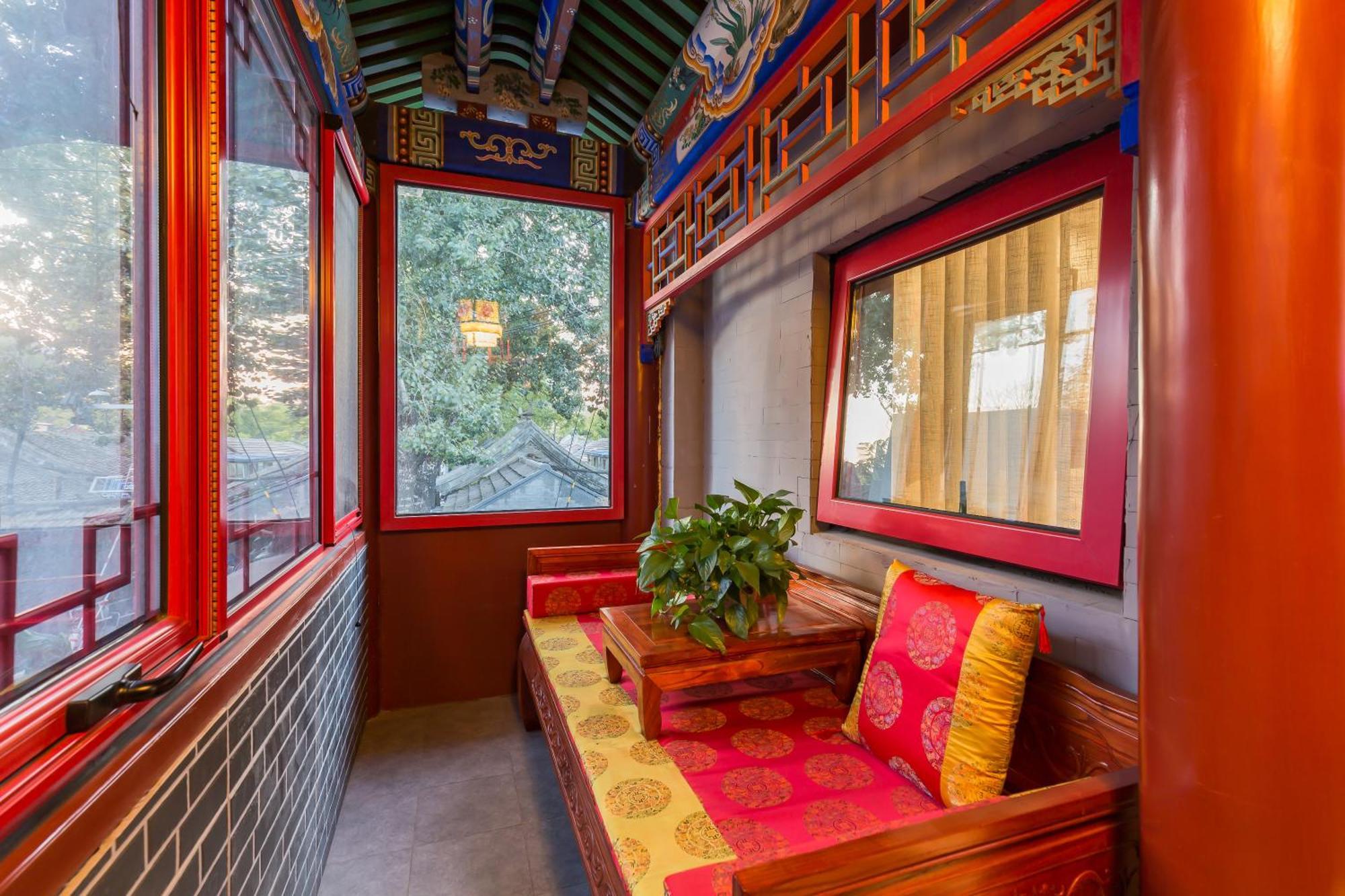Qinfu Hotel Beijing Nanluogu Lane Houhai Dış mekan fotoğraf